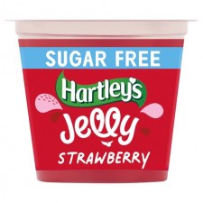Hartleys Ready To Eat No Added Sugar Jelly Strawberry 115g