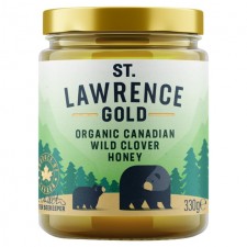 St Lawrence Gold Organic Wild Clover Honey 330g