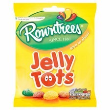 Retail Pack Rowntrees Jelly Tots 12x150g bags