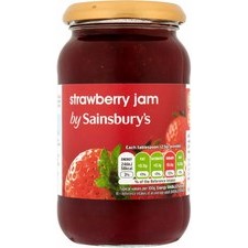 Sainsburys Strawberry Jam 454g