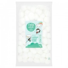 Tesco Fred and Flo Cotton Wool Balls 100
