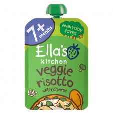 Ellas Kitchen Veggie Risotto with Cheese 130g 7 Month