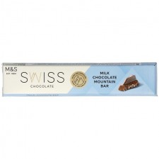 Marks and Spencer Swiss Milk Chocolate Bar 50g