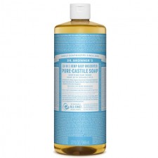 Dr Bronners Pure Castile Soap Hemp Baby Unscented 946ml