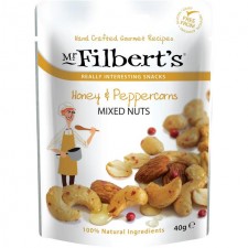 Mr Filberts Honey and Peppercorn Mixed Nuts 40g