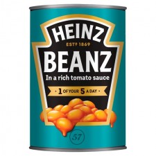 Heinz Baked Beans in Tomato Sauce 415g tin