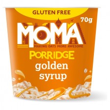 Moma Gluten Free Golden Syrup Porridge 70g