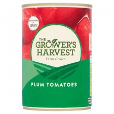 Growers Harvest Plum Tomatoes 400G
