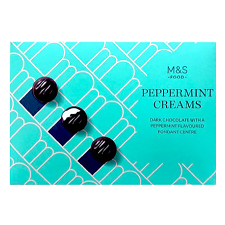 Marks and Spencer Dark Chocolate Peppermint Creams 150g