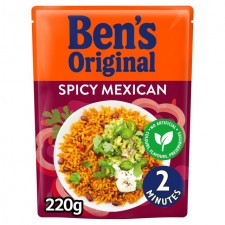 Bens Original Wholegrain Spicy Mexican Rice 220g