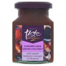 Sainsburys Taste the Difference Caramelised Onion Chutney 230g