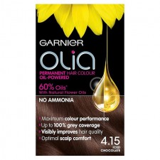 Garnier Olia Permanent Hair Colour 4.15 Iced Chocolate