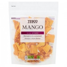 Tesco Dried Mango Snack Pack 100g