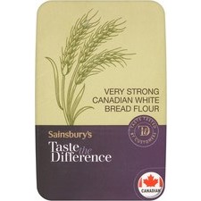 Sainsburys Taste the Difference Very Strong Canadian Bread Flour 1kg