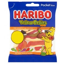 Retail Pack Haribo Favourites Mini Yellow Bellies 20 x 60g