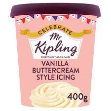 Mr Kipling Vanilla Buttercream Style Icing 400g