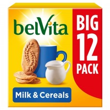 Belvita Milk And Cereal Breakfast Biscuits 12 Pack