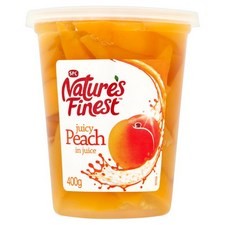 Natures Finest Peach Slices in Juice 400g