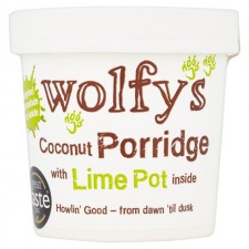 Wolfys Coconut Porridge Pot with Lime 110g
