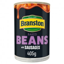 Branston Baked Beans and Sausages In Tomato Sauce 405g