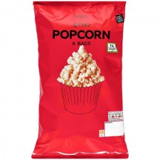 Marks and Spencer Sweet Popcorn 6x15g