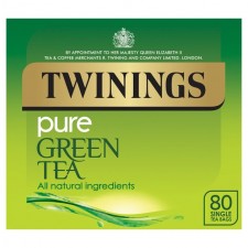 Twinings Pure Green Tea 80 Teabags.