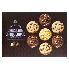 Marks and Spencer  Belgian Chocolate Chunk Cookie Selection 500g