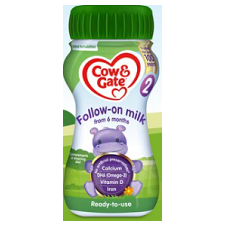 Cow and Gate Follow On Milk 6 Months+ 200ml Ready to Drink