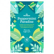 Morrisons Peppermint 40 Tea Bags 