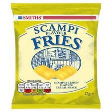 Smiths Scampi Fries 24 x 27g carded