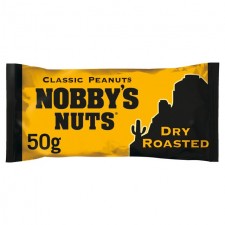 Nobbys Nuts Classic Dry Roasted Peanuts 50g