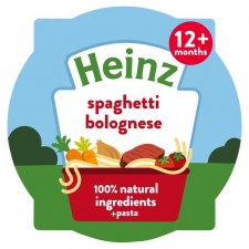 Heinz 12 Month Spaghetti Bolognese 200g tray
