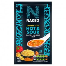 Naked Noodle Ramen Noodles Chinese Hot and Sour Soup 25g