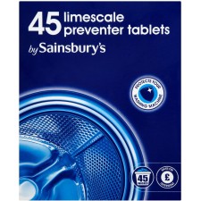 Sainsburys Limescale Preventer Tablets x45