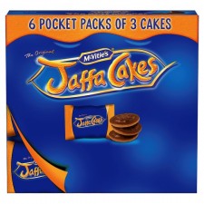 McVities Jaffa Cakes Pocket Packs 6 x 3 Pack