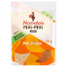 Nandos Medium Peri-Peri Seasoning Rub 25g