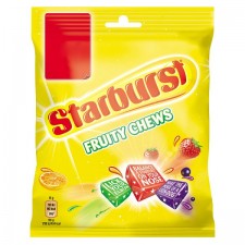 Retail Pack Starburst fruity chews original 12x127g