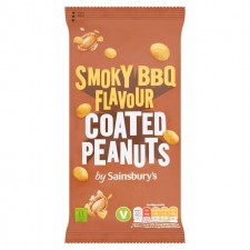 Sainsburys BBQ Coated Peanuts 200g