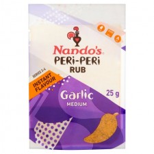 Nandos Garlic Peri-Peri Seasoning Rub 25g