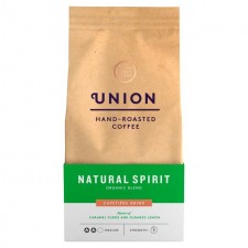 Union Coffee Organic Medium Roast Cafetiere Grind Blend Natural Spirit 200g