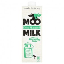 Moo Semi Skimmed Long Life Milk 1L