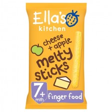 Ellas Kitchen Organic Cheese and Apple Melty Sticks 16g