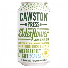 Retail Pack Cawston Press No Added Sugar Elderflower Lemonade 24 x 330ml
