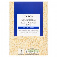 Tesco Easy Cook Boil In Bag Rice 500g