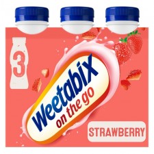 Weetabix On The Go Strawberry Drinks 3 x 250ml
