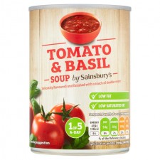 Sainsburys Tomato and Basil Soup 400g
