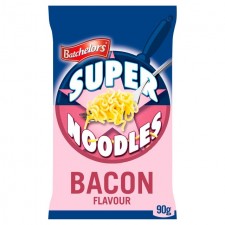 Retail Pack Batchelors Super Noodles Bacon Flavour 8x100g