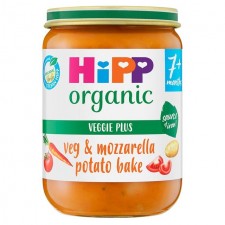 HiPP Organic Veggie Plus Veg and Mozzarella Potato Bake 7 Month+ 190g