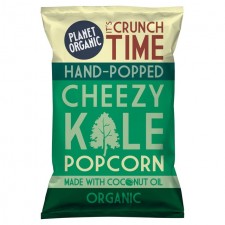 Planet Organic Cheezy Kale Popcorn 20g