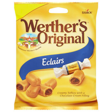 Retail Pack Werthers Eclair 12 x 100g